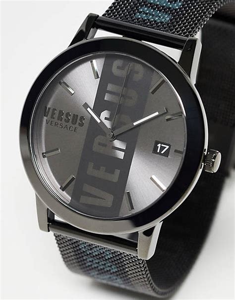 Verus Versace Barbes watch in black 